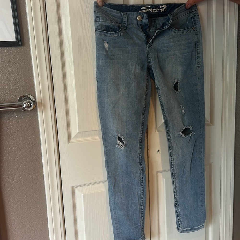 Seven7 Classic Blue Denim Jeans